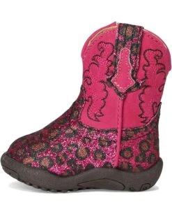 Roper Kids Cowbabies Glitter Cat (Infant/Toddler) | Boots -Shoe Step Shop 714L9lexPQL. AC SR736920