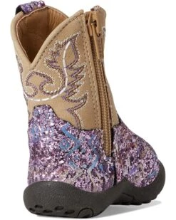 Roper Kids Cowbabies Glitter Aztec (Infant/Toddler) | Boots -Shoe Step Shop 71KThw6 kNL. AC SR736920