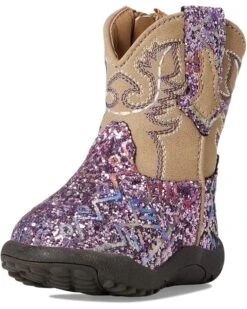 Roper Kids Cowbabies Glitter Aztec (Infant/Toddler) | Boots -Shoe Step Shop 71z 7ifMMTL. AC SR736920