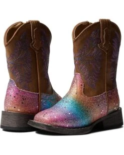 Roper Kids Glitter Rainbow (Toddler) | Boots