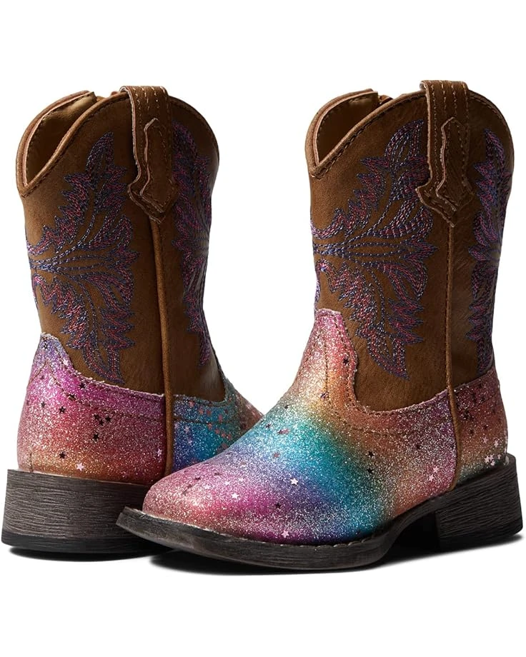 Roper Kids Glitter Rainbow (Toddler) | Boots 3 Roper Kids Glitter Rainbow (Toddler) | Boots
