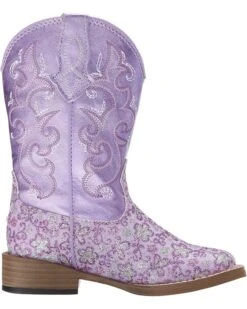 Roper Kids Lavender Square Toe Boot (Toddler/Little Kid) | Boots 14 Roper Kids Lavender Square Toe Boot (Toddler/Little Kid) | Boots -Shoe Step Shop 81KbA35HC8L. AC SR736920