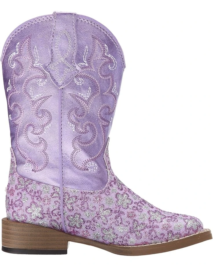 Roper Kids Lavender Square Toe Boot (Toddler/Little Kid) | Boots 8 Roper Kids Lavender Square Toe Boot (Toddler/Little Kid) | Boots - Image 6