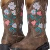 Roper Kids Dazzle Floral Lights (Toddler/Little Kid) | Boots -Shoe Step Shop 81RjJiUV8UL. AC SR736920