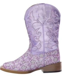 Roper Kids Lavender Square Toe Boot (Toddler/Little Kid) | Boots 12 Roper Kids Lavender Square Toe Boot (Toddler/Little Kid) | Boots -Shoe Step Shop 81v1jBqkxWL. AC SR736920