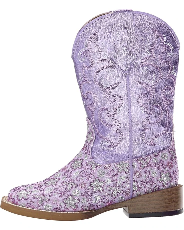 Roper Kids Lavender Square Toe Boot (Toddler/Little Kid) | Boots 6 Roper Kids Lavender Square Toe Boot (Toddler/Little Kid) | Boots - Image 4
