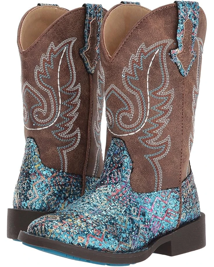 Roper Kids Glitter Aztec (Toddler/Little Kid) | Boots 3 Roper Kids Glitter Aztec (Toddler/Little Kid) | Boots